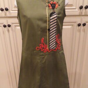 VINTAGE 60'S Mod SUMMER SHIFT DRESS Debbie Ross Afro Doll